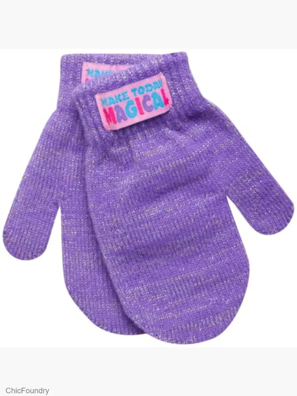 Girls Insulated Waterproof Winter Gloves 4-Pack Toddler Size 2-4